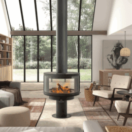 Rocal Ronde Central Houtkachel