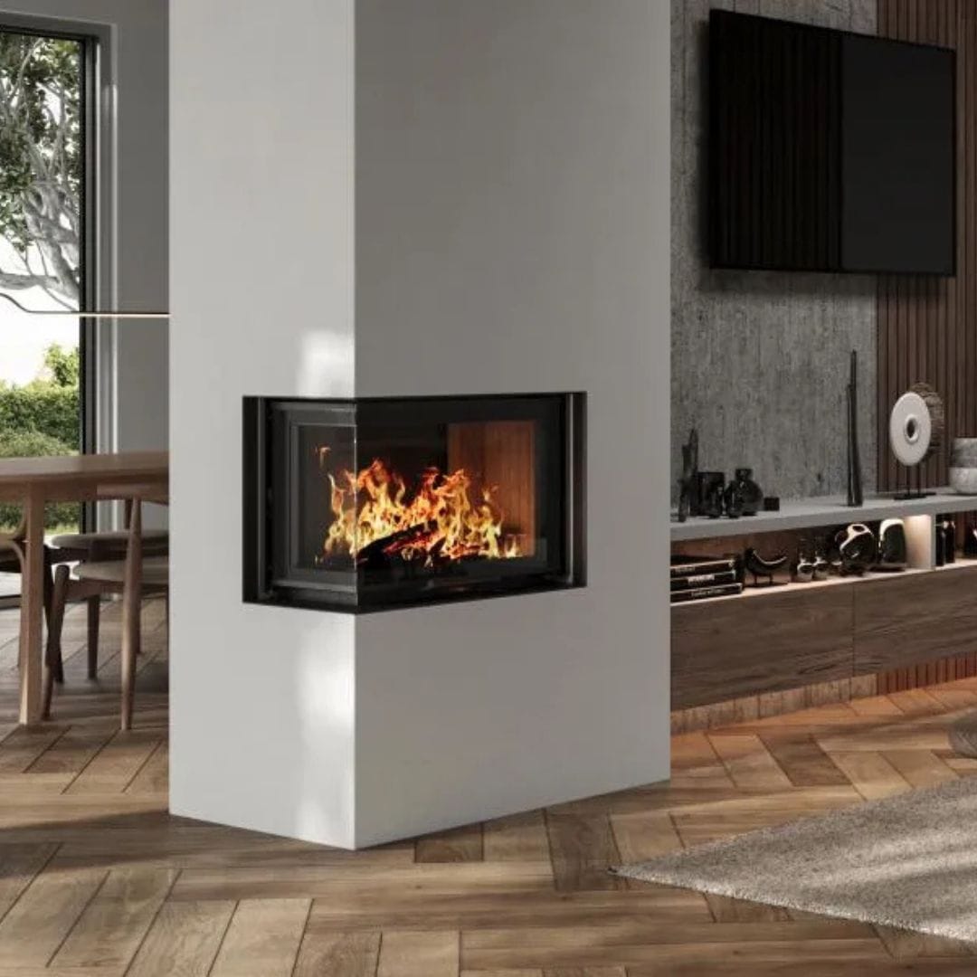 Nordic Fire Elite 70 links/rechts Inbouw houtkachel