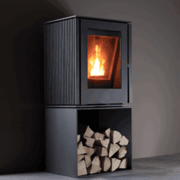Trimline Woody loft pellet staal