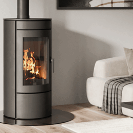 Nordic Fire Baldr, driezijdig Houtkachel