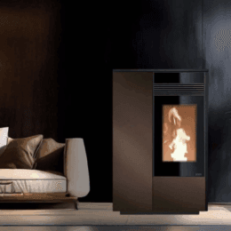 Klover Vertical 80 Air Steel Pelletkachel